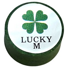 Diamond Lucky 撞球皮頭, 1個, 綠色