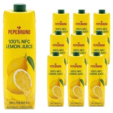 페페브루노 NFC 레몬즙, 10개, 1L