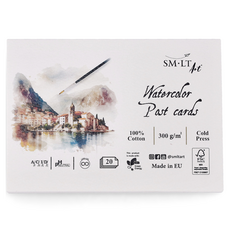 스몰트아트 워터컬러 포스트카드 141 300g 105 x 150 mm, A6, 20매, 1개