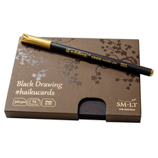 스몰트아트 포스트카드 블랙 135 300g 147 x 106 mm, A6, 24매, 1개
