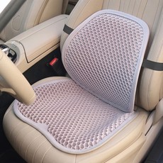 GMZ MOTORS 汽車六角方塊涼感腰墊 + 通風坐墊組