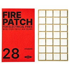 에이치에스에스 콘센트용 붙이는 소화패치 28p, 2g, 1개