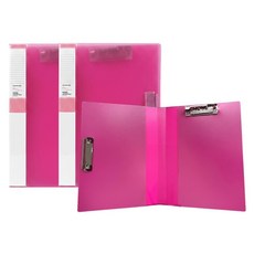 영오 인덱스 PP 더블레버파일 A4 / A3, 03 분홍, 2개 03 분홍, 2개
