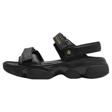 NIKE 耐吉 JORDAN 喬丹 女款 Deja 涼鞋 FN5036, 220, 金屬黑金色