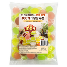로라펫 곤충 젤리 수액 80p + 프로틴 20p 세트, 혼합색상, 1세트