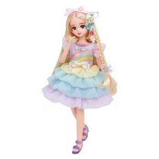 TAKARA TOMY Licca 莉卡娃娃 夢幻粉彩變妝小葵娃娃 LA17286, 混和顏色, 1個