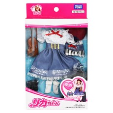 TAKARA TOMY Licca 莉卡娃娃 小提琴課程 LA14140, LW-19 混和顏色, 1個