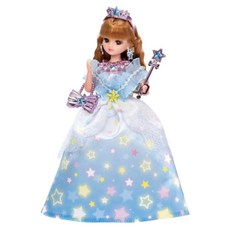 TAKARA TOMY Licca 莉卡娃娃 閃耀繁星公主莉卡洋娃娃 LA90885, LD-03, 1個