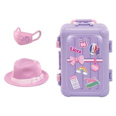 TAKARA TOMY Licca 莉卡娃娃 外出旅行行李箱配件組 LA18625, LG-05, 1個