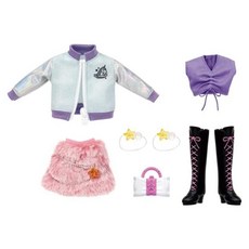 TAKARA TOMY Licca 莉卡娃娃 17歲 2000Y2K潮流服裝組 LA21117, 混和顏色, 1個