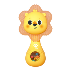 PLAYFUL TOYS 頑玩具 冰感牙膠搖鈴 款式隨機, 混和顏色, 1個