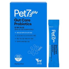 펫세븐 강아지 장케어 유산균 30p, 60g, 1개, 소화+장건강 60g, 1개, 소화+장건강