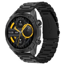 와피크 아웃도어 블루투스 스마트워치 Y7, GPS + 블루투스, 3.6cm, 그래파이트