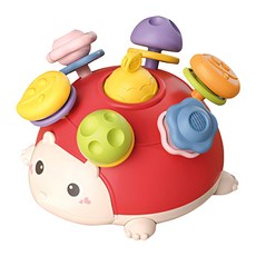 PLAYFUL TOYS 頑玩具 刺蝟咬咬樂, 顏色隨機, 1個