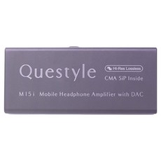 퀘스타일 오디오 ESS 플래그쉽 칩셋 3.5mm 4.4mm 출력 꼬다리 휴대용 DAC/AMP 퍼플, M15i