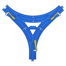 TAKARA TOMY PLARAIL 鐵道王國 多美火車 R-30三角軌道 TP93288, 藍色, 1個