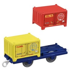 TAKARA TOMY PLARAIL 鐵道王國多美火車 KF-06 特製多美貨櫃列車 TP16440, 混和顏色, 1個
