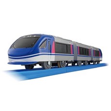 TAKARA TOMY PLARAIL 鐵道王國 多美火車 S-63 超級白兔號 TP95767, 藍色 + 灰色, 1個