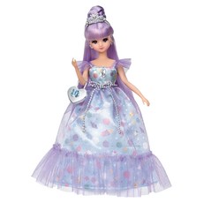 TAKARA TOMY Licca 莉卡娃娃 粉彩冰淇淋夏日貝殼禮服組 LA90315, 混和顏色, 1個