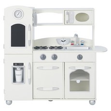 teamson kids 奧蘭多北歐風小廚師波多經典玩具廚房, 白色, 1套