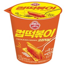 오뚜기 컵떡볶이 오리지널, 136.3g, 1개