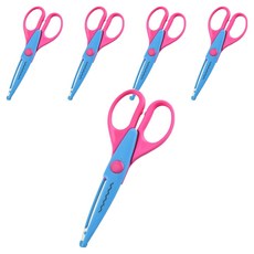 포커머스 레이스 핑킹 물결가위, 타입 C, 5개