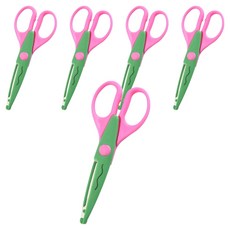 포커머스 레이스 핑킹 물결가위, 타입 B, 5개