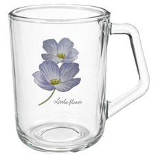 바칠레 편안한 손잡이 머그컵 350ml, 코즈메아, 1개