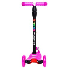 R-STAR 兒童用 Kids Run 兩輪三輪滑板車, 粉紅色, 1個