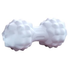 하미룸 TPR 고무 릴렉싱 땅콩형 듀얼 마사지볼, 블루, 1개