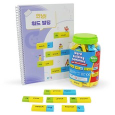 러닝리소스 워드빌딩 도미노 학습세트 KS2944, 혼합색상, 1세트