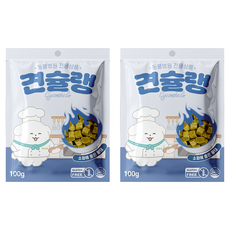 견슐랭 강아지 간식, 황태, 100g, 2개