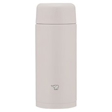 ZOJIRUSHI 象印 不鏽鋼一體式中栓真空保溫杯 SM-MS25, 石英灰, 1個, 250ml