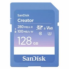 SanDisk 晟碟 公司貨 CREATOR SD UHS-II 記憶卡 附免付費軟體, 1個, 128GB