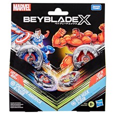 TAKARA TOMY BX-00 美國隊長 紅浩克 BB07710, 紅藍色, 1套