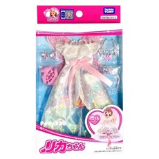TAKARA TOMY Licca 莉卡娃娃 繽紛花朵仙子禮服 LA21791, LW-15, 1個