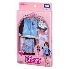 TAKARA TOMY Licca 莉卡娃娃 運動混搭風服裝組 LA91427, LW-11, 1個