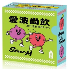Star M 星岳 愛波尚飲 蘋果洋蔥水 35ml, 1套