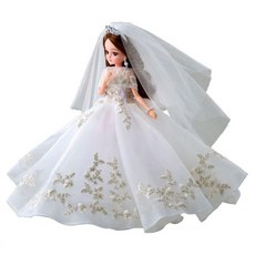 TAKARA TOMY Licca 莉卡娃娃 Photogenic LiccA-Hatsuko Endo 婚紗莉卡洋娃娃 LA91474, 混和顏色, 1個