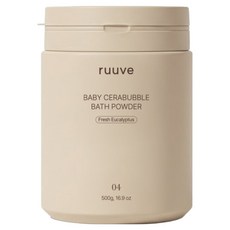 ruuve Sera Bubble 天然來源嬰幼兒身體入浴劑 清新尤加利, 500g, 1個