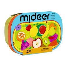 mideer 果蔬切切樂, 混和顏色, 1套