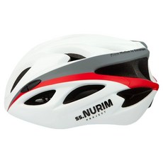 스포츠 경량 사이즈조절 헬멧 ss NURIM AERO S100, 화이트, 1개