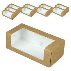 주식회사 천운패키지 KP 원터치 다용도창박스 직사각 1호, 크라프트, 10개