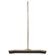World Clean EVA 橡膠 黑色除水拖把頭 92cm 彎曲 + 清漆桿 120cm 套組, 混合色, 1套