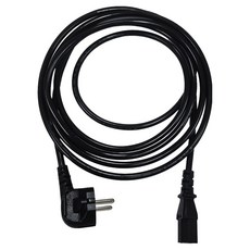 블링라이트 0.75SQ 10A 220V SU 컴퓨터 파워 케이블, 블랙, 1개, 3m
