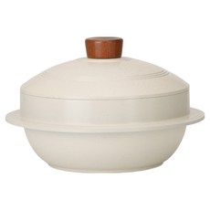 VIZZART 電磁爐陶瓷釜鍋, 象牙白 + 大理石, 1個, 22cm