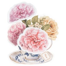 munid 花卉茶杯留言卡組