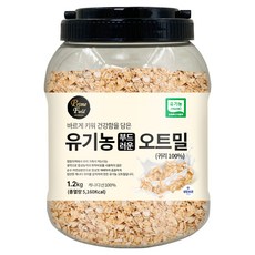 프라임필드 캐나다 유기농 오트밀, 1.2kg, 1개