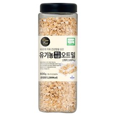 프라임필드 캐나다 유기농 오트밀, 600g, 1개
