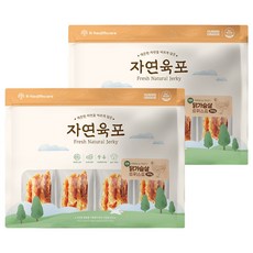 자연육포 강아지 건조 닭가슴살 트위스트, 2개, 300g, 닭고기 2개, 300g, 닭고기